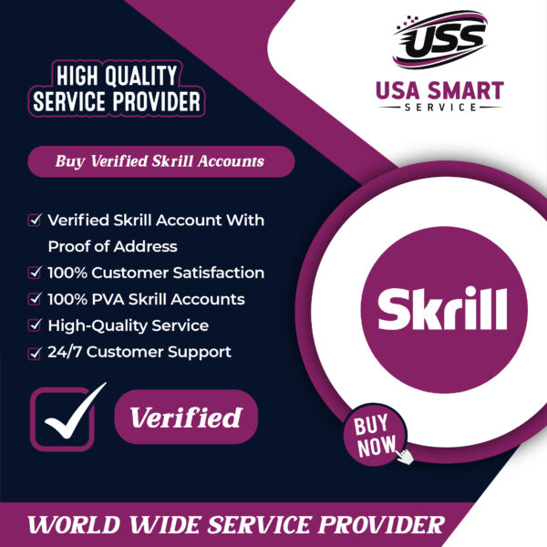 Buy Verified Skrill Accounts