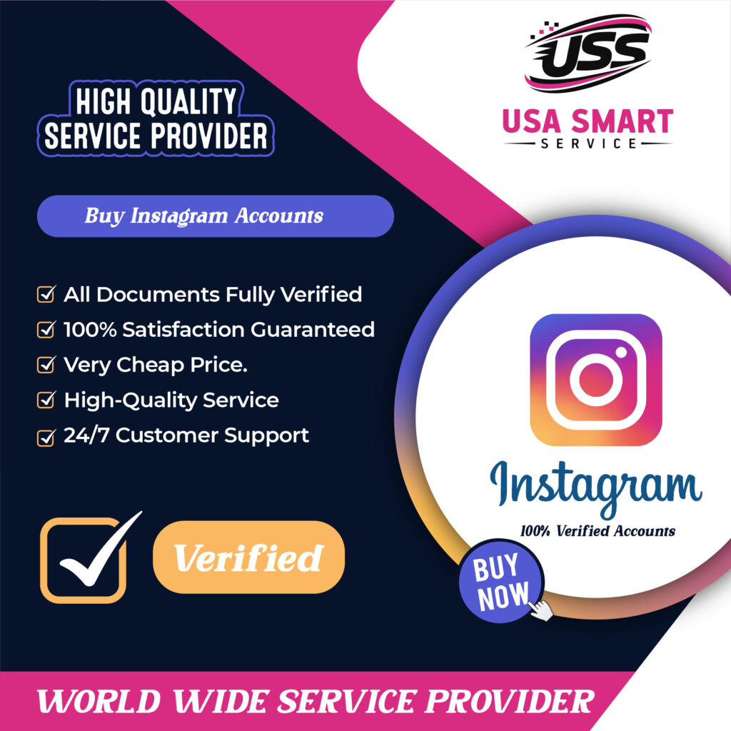 Buy Instagram Accounts - 100% Safe & Secure Accounts 2025